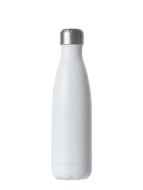 Stålflaske, hvid