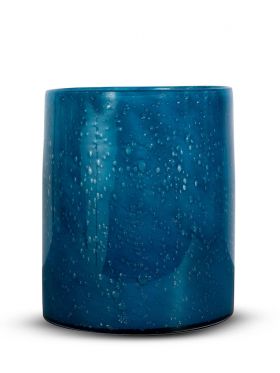 Vase/Lyslykt Calore Large, Blå