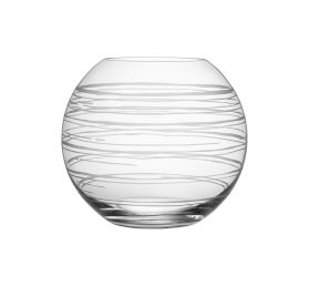 Orrefors, Graphic Vase Bowl H 205mm
