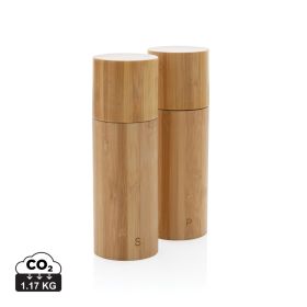 Ukiyo bambus salt og peberkværn sæt