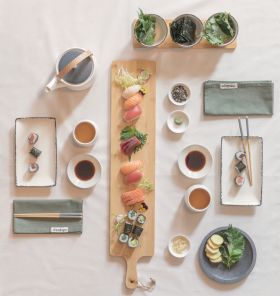 Ukiyo sushi middag sæt til to