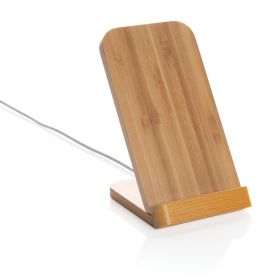Bamboo 5W trådløs oplade stand