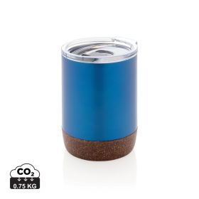 Lille vakuum kaffe krus i RCS Re-stål kork Blå