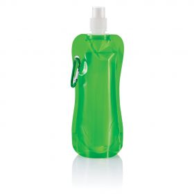 Sammenfoldelig vandflaske grøn, hvid