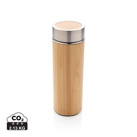 Leakproof bambus vakuum flaske
