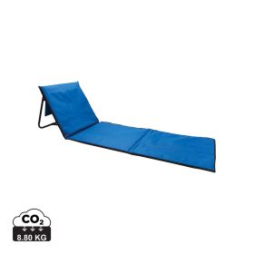 Foldbar lounge strandstol Blå