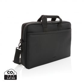 Swiss Peak luksus laptop taske i vegansk læder, PVC fri