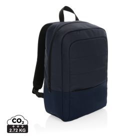 Armond AWARE™ RPET 15,6 tommer basic rygsæk til laptop Marineblå