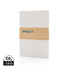 Impact softcover stenpapir A5 notesbog Hvid