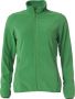 Basic Micro Fleece Jacket Ladies æble grøn