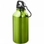Oregon 400 ml aluminiumsflaske med karabinhage Grøn