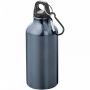 Oregon 400 ml aluminiumsflaske med karabinhage Mørkegrå metallic