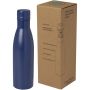 Vasa 500 ml RCS certificeret genvundet, vakuumisoleret flaske af rustfrit stål og kobber  Blå
