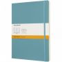 Moleskine Classic XL softcover notesbog - linjeret Reef blå