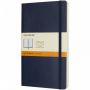 Moleskine Classic L softcover notesbog - linjeret Safirblå