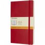 Moleskine Classic L softcover notesbog - linjeret Scarlet rød