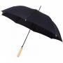 Alina 58 cm fuldautomatisk paraply i genanvendt PET Ensfarvet sort