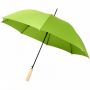 Alina 58 cm fuldautomatisk paraply i genanvendt PET Limefarvet