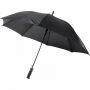 Bella 58 cm vindfast paraply med automatisk åbning Ensfarvet sort