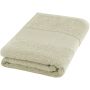 Charlotte 450 g/m² håndklæde i bomuld 50x100 cm Lysegrå
