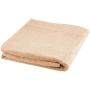 Evelyn 450 g/m² håndklæde i bomuld 100x180 cm Sandfarvet
