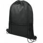 Oriole rygsæk i mesh med snøre 5L Ensfarvet sort