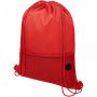 Oriole rygsæk i mesh med snøre 5L Rød