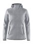 Emotion Hood Sweatshirt W Grey Melange