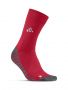 Progress Anti Slip Mid Sock Red