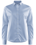 Berkeley Plainton Tailored Skjorte, Dame Lyseblå
