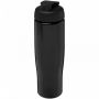 H2O Active® Tempo 700 ml drikkeflaske med fliplåg Ensfarvet sort