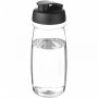 H2O Active® Pulse 600 ml drikkeflaske med fliplåg Transparent