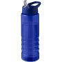 H2O Active® Eco Treble 750 ml vandflaske med kuppelformet låg  Blå