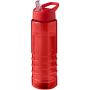 H2O Active® Eco Treble 750 ml vandflaske med kuppelformet låg  Rød