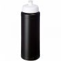 Baseline® Plus 750 ml drikkeflaske med håndtag og kuppelformet låg Ensfarvet sort