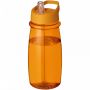 H2O Active® Pulse 600 ml drikkeflaske og låg med hældetud Orange