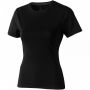 Nanaimo kortærmet t-shirt til kvinder Ensfarvet sort