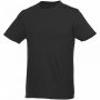 Heros kortærmet T-shirt til mænd Ensfarvet sort