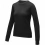 Zenon sweatshirt til kvinder Ensfarvet sort
