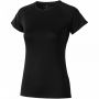 Niagara kortærmet cool fit t-shirt til kvinder Ensfarvet sort