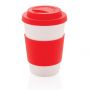 Genbrugelig kaffekop, 270 ml rød