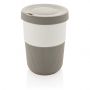 PLA kaffekop "to-go" 380ml grå