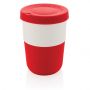 PLA kaffekop "to-go" 380ml rød