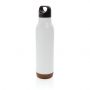 Cork Leakproof vakuum flaske hvid