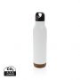 Cork Leakproof vakuum flaske Hvid