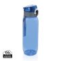 Yide RCS genanvendt PET lækagesikker låsbar vandflaske 800ML Blå