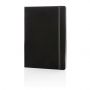 Deluxe A5 fleksibel softcover notesbog med farvet kant grå