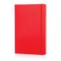 Basic hardcover notesbog A5 rød