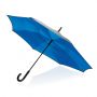 23” manuel reverse paraply blå