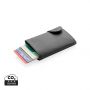C-Secure RFID kortholder & pung sort, sølv
